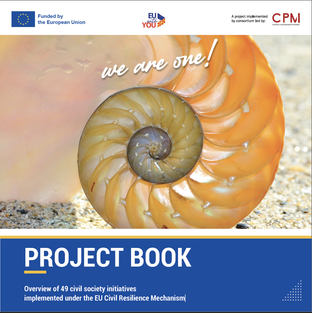 Project Book | Overview of 49 civil society initiatives implemented under the EU Civil Resilience Mechanism